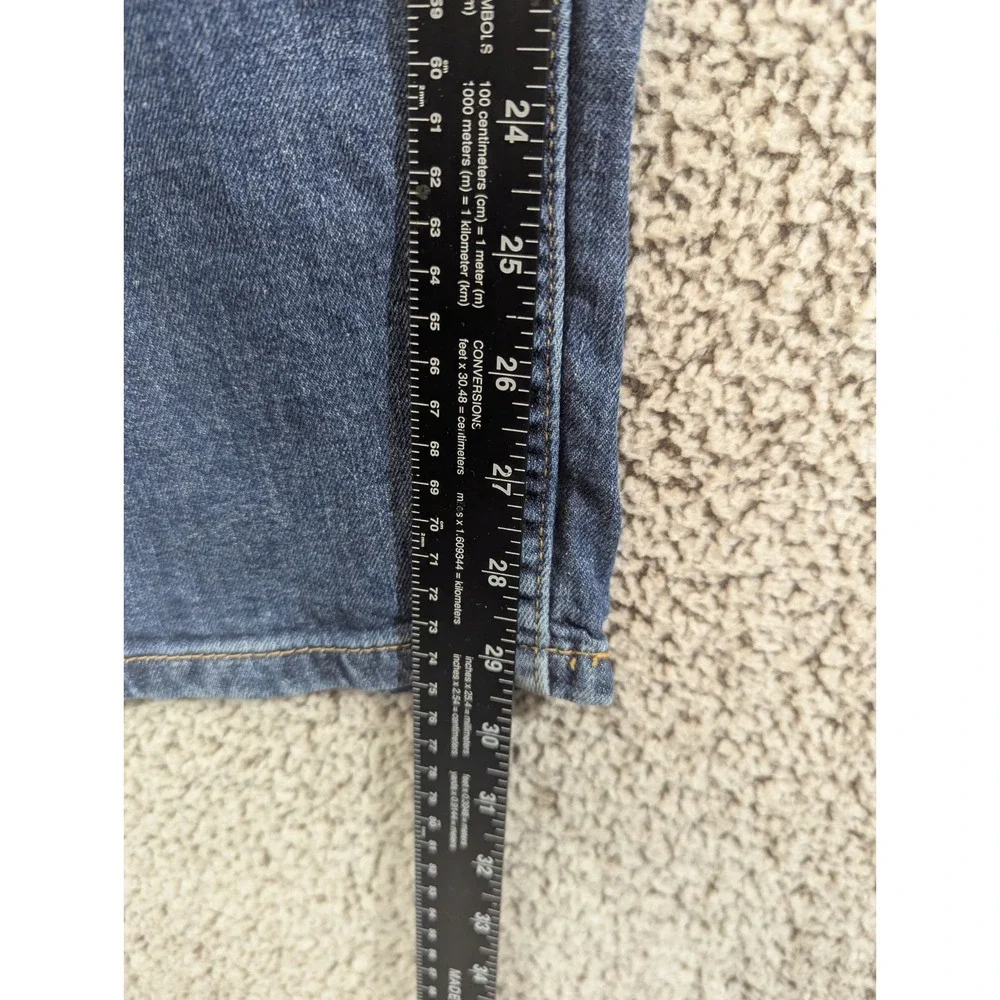 Levi's 505 Jeans Men's Size 48X29.5 (Tag‎ 44x30) Blue Regular Fit Straight Leg